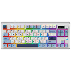 Клавіатура Ajazz AK870 Plus Murad Switch, Білий