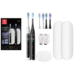 Зубная электрощетка Oclean X Pro 20 S Duo Set, Черный