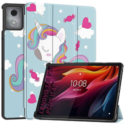 Чохол (книга) Lenovo TB352 Tab K11 Plus, BeCover Smart Case, Unicorn, Малюнок