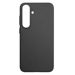 Чехол (накладка) Samsung Galaxy S25 Edge, Leather Case Color, Черный