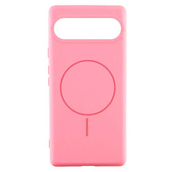 Чехол (накладка) Google Pixel 9 / Pixel 9 Pro, Air Beats, MagSafe, Light Pink, Розовый