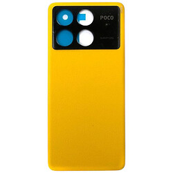 Задня кришка Xiaomi Poco X6 Pro, High quality, Жовтий