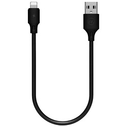 USB кабель Wekome WDC-105i Apple iPhone SE 2022 / iPhone 14 Pro Max / iPhone 14 Plus / iPhone 14 Pro / iPhone 14 / iPhone 13 Pro / iPhone 13 Mini / iPhone 13 / iPhone 13 Pro Max / iPhone 12 Mini / iPhone 12 Pro Max, Lightning, 0.25 м., Чорний
