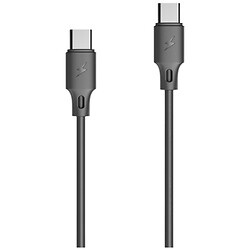 USB кабель Wekome WDC-106A, Type-C, 1.0 м., Черный
