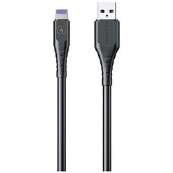 USB кабель Wekome WDC-152 Apple iPhone SE 2022 / iPhone 14 Pro Max / iPhone 14 Plus / iPhone 14 Pro / iPhone 14 / iPhone 13 Pro / iPhone 13 Mini / iPhone 13 / iPhone 13 Pro Max / iPhone 12 Mini / iPhone 12 Pro Max, Lightning, 2.0 м., Черный