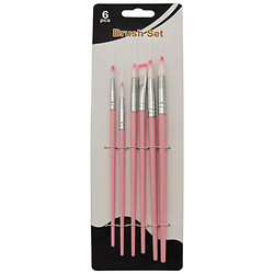 Набір пензлів для малювання з пастельним корпусом