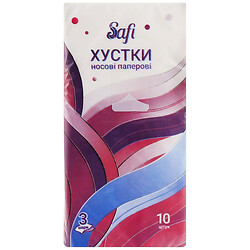 Хустки носові паперові Safi Хвилі без аромату 3 шари
