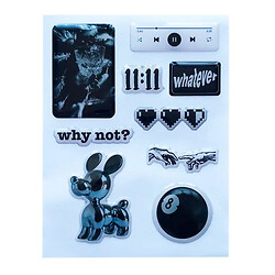 Набор наклеек 3D Stickers Fashin style 12