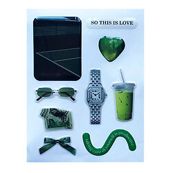 Набор наклеек 3D Stickers Fashin style 25