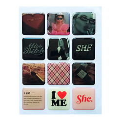 Набор наклеек 3D Stickers Girls 2
