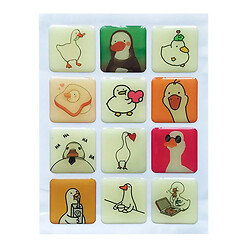Набор наклеек 3D Stickers Goose 1