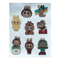 Набор наклеек 3D Stickers Labubu 10