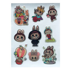 Набор наклеек 3D Stickers Labubu 11