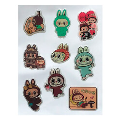 Набор наклеек 3D Stickers Labubu 13