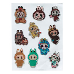 Набор наклеек 3D Stickers Labubu 2