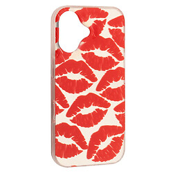 Чохол (накладка) Apple iPhone 16 Plus, KISS, Червоний