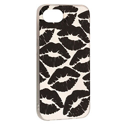 Чехол (накладка) Apple iPhone 16e, KISS, Черный