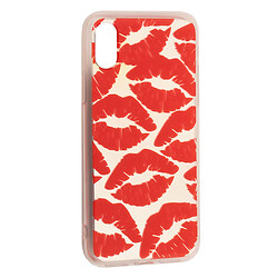 Чохол (накладка) Apple iPhone X / iPhone XS, KISS, Червоний