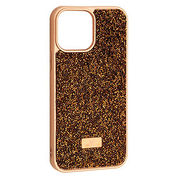 Чехол (накладка) Apple iPhone 11, Swarovski Diamond, Desert Gold, Золотой