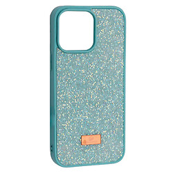 Чехол (накладка) Apple iPhone 13 Pro, Swarovski Diamond, Синий