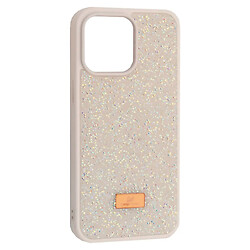 Чехол (накладка) Apple iPhone 13 Pro, Swarovski Diamond, Белый