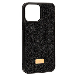 Чехол (накладка) Apple iPhone 14 Pro, Swarovski Diamond, Черный