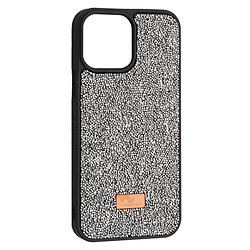 Чехол (накладка) Apple iPhone 14 Pro, Swarovski Diamond, Серый