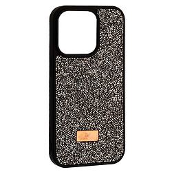 Чехол (накладка) Apple iPhone 14 Pro Max, Swarovski Diamond, Titanium Grey, Серый