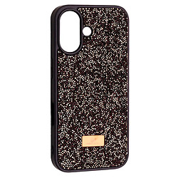 Чехол (накладка) Apple iPhone 16 Plus, Swarovski Diamond, Deep Purple, Фиолетовый