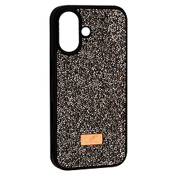 Чехол (накладка) Apple iPhone 16 Plus, Swarovski Diamond, Titanium Grey, Серый