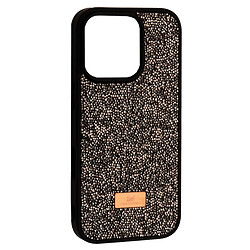 Чехол (накладка) Apple iPhone 16 Pro Max, Swarovski Diamond, Titanium Grey, Серый