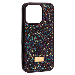 Чехол (накладка) Apple iPhone 16 Pro, Swarovski Diamond, Фиолетовый