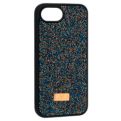 Чехол (накладка) Apple iPhone 16e, Swarovski Diamond, Dark Blue, Синий
