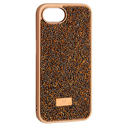 Чехол (накладка) Apple iPhone 16e, Swarovski Diamond, Золотой