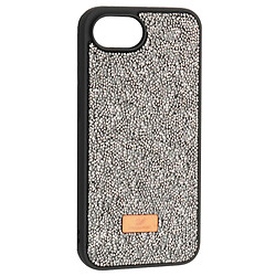 Чехол (накладка) Apple iPhone 16e, Swarovski Diamond, Серый