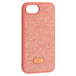 Чехол (накладка) Apple iPhone 16e, Swarovski Diamond, Розовый