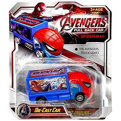 Машинка инерционная в блистере "ЧЕЛОВЕК ПАВУК", Mic