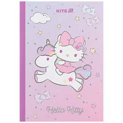 Блокнот А5 клетка мягкая обложка KITE серия "Hello Kitty", 40 листов
