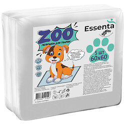Пеленки для животных Essenta ZOO с активированным углем 60х60 см