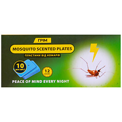 Пластины от комаров Гром