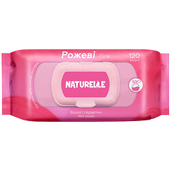 Серветки вологі універсальні NATURELLE Pink клапан