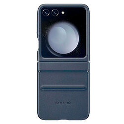 Чохол (накладка) Samsung F731 Galaxy Z Flip 5, Leather Case Color, Синій