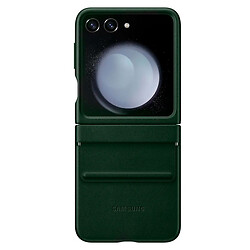 Чохол (накладка) Samsung F731 Galaxy Z Flip 5, Leather Case Color, Зелений
