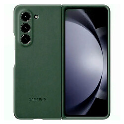 Чохол (накладка) Samsung F946 Galaxy Z Fold 5, Leather Case Color, Зелений