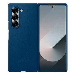 Чохол (накладка) Samsung F956 Galaxy Fold 6, Leather Case Color, Navy, Синій
