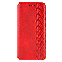 Чехол (книжка) Samsung A175 Galaxy A17 5G, GETMAN Cubic, Красный