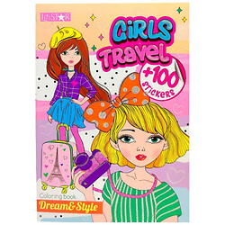 Книжка дитяча "Видання для дозвілля: Girls Travel", Апельсин
