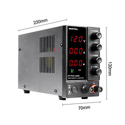 Блок живлення лабораторний NPS1203W 0.1V0.01A