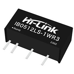 DC/DC преобразователь на печатную плату IB0512LS-1WR3