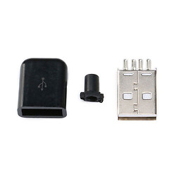 USB роз'єм USB2.0 Black Kit